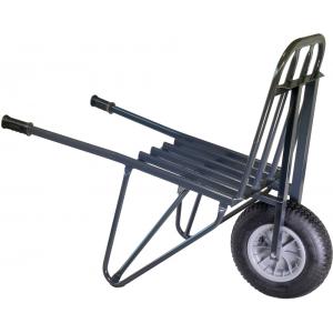 Steenkruiwagen met kunststof velg en binnen- en buitenband Steenkruiwagen met kunststof velg en binnen- en buitenband