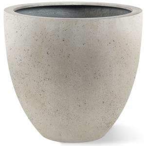 Grigio plantenbak Egg Pot M antiek wit betonlook Grigio plantenbak Egg Pot M antiek wit betonlook