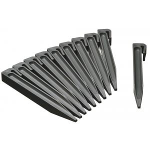 Borderrand pennen grijs voor borderrand 7.5 cm hoog Borderrand pennen grijs voor borderrand 7.5 cm hoog