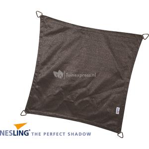 Nesling Coolfit schaduwdoek vierkant antraciet 3.6 x 3.6 x 3.6 meter Nesling Coolfit schaduwdoek vierkant antraciet 3.6 x 3.6 x 3.6 meter