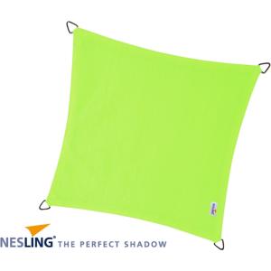 Nesling Coolfit schaduwdoek vierkant lime groen 3.6 x 3.6 x 3.6 meter Nesling Coolfit schaduwdoek vierkant lime groen 3.6 x 3.6 x 3.6 meter
