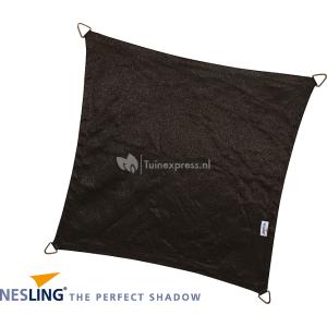 Nesling Coolfit schaduwdoek vierkant zwart 3.6 x 3.6 x 3.6 meter Nesling Coolfit schaduwdoek vierkant zwart 3.6 x 3.6 x 3.6 meter