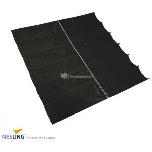 Nesling Coolfit harmonica schaduwdoek zwart 2.9 x 3 meter Nesling Coolfit harmonica schaduwdoek zwart 2.9 x 3 meter