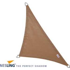 Nesling Coolfit schaduwdoek driehoek 90 graden zand 4 x 4 x 5.7 meter Nesling Coolfit schaduwdoek driehoek 90 graden zand 4 x 4 x 5.7 meter