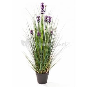 Kunstplant Lavender grass S Kunstplant Lavender grass S