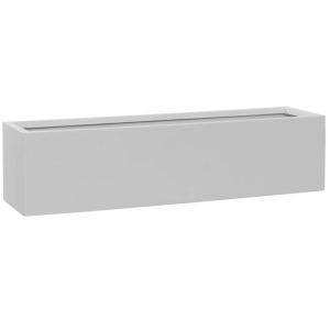 Pottery Pots balkonbak Matt wit 80x20x20 cm Pottery Pots balkonbak Matt wit 80x20x20 cm