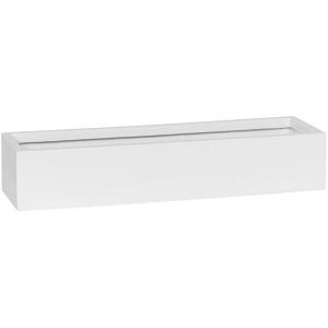 Pottery Pots balkonbak Matt wit laag 50x15x9.5 cm Pottery Pots balkonbak Matt wit laag 50x15x9.5 cm