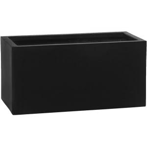 Pottery Pots balkonbak zwart 40x20x20 cm Pottery Pots balkonbak zwart 40x20x20 cm