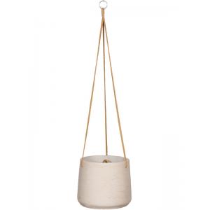 Rough Eco-line hangende bloempot XL 23x20 cm Patt lichtgrijs Rough Eco-line hangende bloempot XL 23x20 cm Patt lichtgrijs