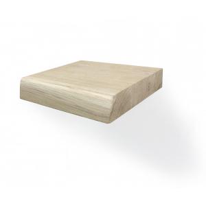 Zwevende wandplank eiken boomstam 20 x 20 cm Zwevende wandplank eiken boomstam 20 x 20 cm