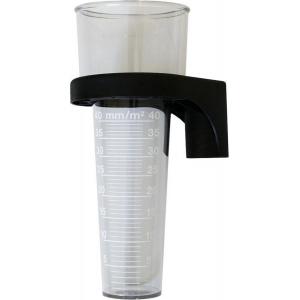 Kunststof regenmeter voor op plantenstok 20 cm Kunststof regenmeter voor op plantenstok 20 cm