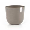 Ecopots Oslo met waterreservoir kunststof bloempot Taupe - Ø 33,1 cm