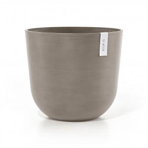 Ecopots Oslo met waterreservoir kunststof bloempot Taupe - Ø 42,8 cm Ecopots Oslo met waterreservoir kunststof bloempot Taupe - Ø 42,8 cm