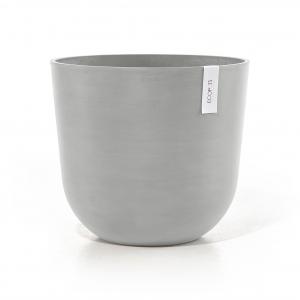Ecopots Oslo met waterreservoir kunststof bloempot Wit/Grijs - Ø 42,8 cm Ecopots Oslo met waterreservoir kunststof bloempot Wit/Grijs - Ø 42,8 cm