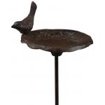 Vogelbad op prikker ø 13 cm H88 cm - gietijzer