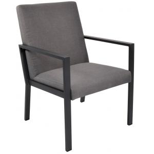 Verona tuinstoelen antraciet - Set van 4 stuks Verona tuinstoelen antraciet - Set van 4 stuks