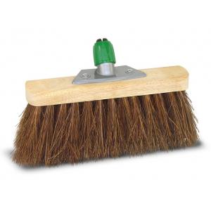 Bezem 30cm met kunststof houder Bezem 30cm met kunststof houder