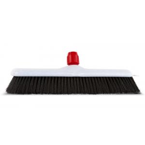 Zachte bezem met gemengd haar 30cm van kunststof Zachte bezem met gemengd haar 30cm van kunststof