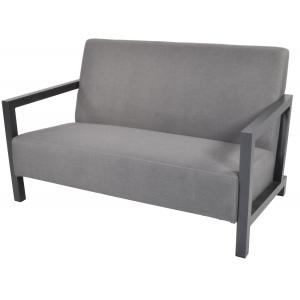 Verona aluminium Loungebank grijs - 2 persoons Verona aluminium Loungebank grijs - 2 persoons