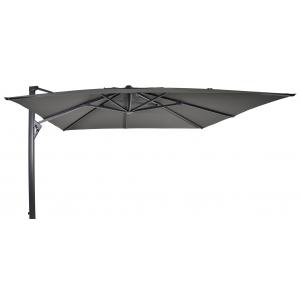 Taurus Zweefparasol grijs 400x300 cm rechthoekige parasol Taurus Zweefparasol grijs 400x300 cm rechthoekige parasol