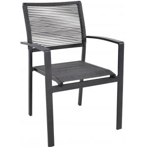 Vito Rope Stapelstoel aluminium tuinstoel Vito Rope Stapelstoel aluminium tuinstoel