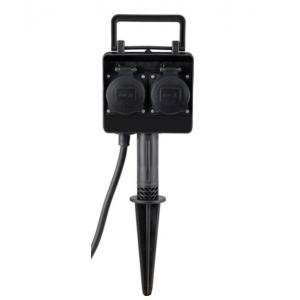 Buitenstopcontact 4-voudig IP44 max 3680 Watt Buitenstopcontact 4-voudig IP44 max 3680 Watt