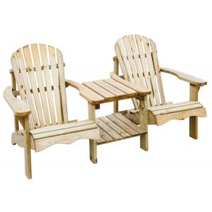 SenS-Line 2-zits Houten tuinbank Comfortline double relax SenS-Line 2-zits Houten tuinbank Comfortline double relax