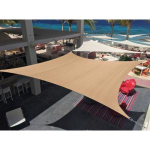 Express schaduwdoek wind doorlatend vierkant beige 4.2 x 4.2 meter Express schaduwdoek wind doorlatend vierkant beige 4.2 x 4.2 meter