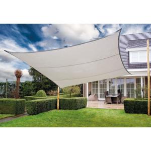 Express schaduwdoek wind doorlatend vierkant zilvergrijs 4.2 x 4.2 meter Express schaduwdoek wind doorlatend vierkant zilvergrijs 4.2 x 4.2 meter