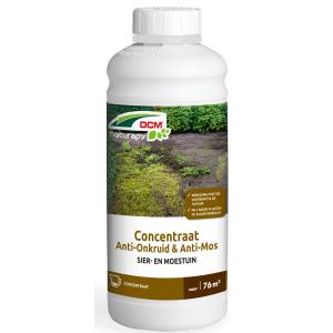 DCM Anti-Onkruid/Mos-Sier&moestuin concentraat 1 liter DCM Anti-Onkruid/Mos-Sier&moestuin concentraat 1 liter