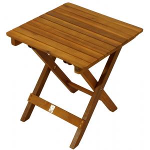 Houten bijzettafel inklapbaar 38 x 38 cm Houten bijzettafel inklapbaar 38 x 38 cm