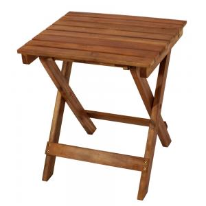 Houten bijzettafel inklapbaar 43 x 38 cm Houten bijzettafel inklapbaar 43 x 38 cm