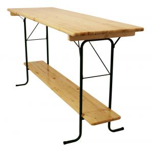 Inklapbare rechthoekige statafel 220 x 70 cm Inklapbare rechthoekige statafel 220 x 70 cm