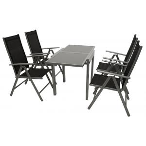 Aluminium Tuinset Nijmegen 5-delig Aluminium Tuinset Nijmegen 5-delig