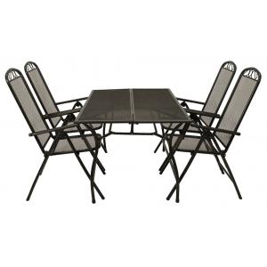 Aluminium Tuinset Rotterdam 5-delig Aluminium Tuinset Rotterdam 5-delig