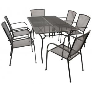 Aluminium Tuinset Amsterdam 7-delig Aluminium Tuinset Amsterdam 7-delig