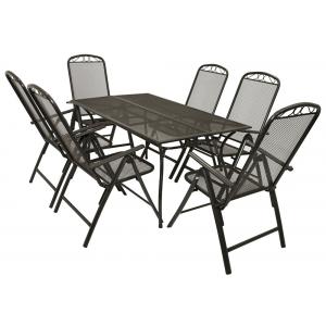 Aluminium Tuinset Utrecht 7-delig Aluminium Tuinset Utrecht 7-delig