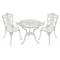 Bistroset Antiek ⌀ 70 cm - wit