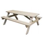 Vurenhouten picknicktafel