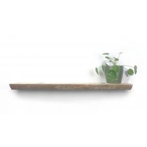 Zwevende barnwood wandplank 150 x 18 cm Zwevende barnwood wandplank 150 x 18 cm