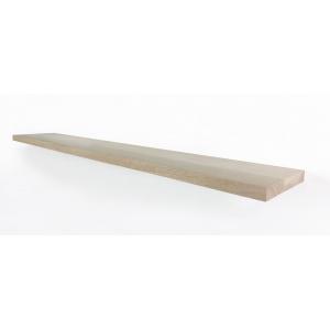 Zwevende wandplank eiken recht 120 x 20 cm - 25 mm Zwevende wandplank eiken recht 120 x 20 cm - 25 mm