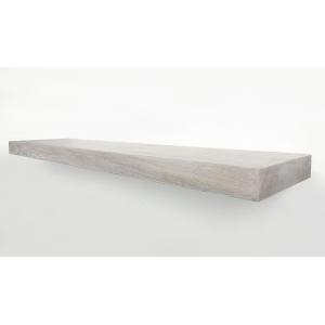 Zwevende wandplank eiken recht natuurlijk wit 50 x 15 cm Zwevende wandplank eiken recht natuurlijk wit 50 x 15 cm