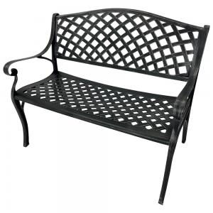 Ronda metalen tuinbank - Aluminium - Grijs Ronda metalen tuinbank - Aluminium - Grijs