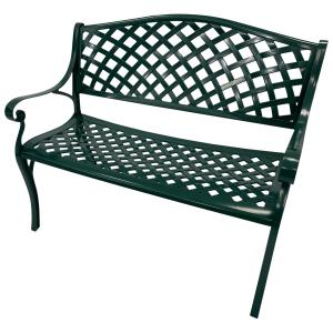 Ronda metalen tuinbank - Aluminium - Groen Ronda metalen tuinbank - Aluminium - Groen