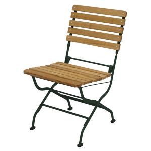 Luzern bistrostoel klapstoel - Robina hout Platstaal - Bruin Groen Luzern bistrostoel klapstoel - Robina hout Platstaal - Bruin Groen