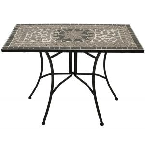 Bistrotafel - Aluminium steen - Zwart 90 cm Bistrotafel - Aluminium steen - Zwart 90 cm