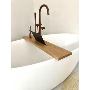 Badplank naturel eiken recht 85 x 20 cm - 25 mm Badplank naturel eiken recht 85 x 20 cm - 25 mm