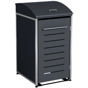 Kliko ombouw - Gecoat verzinkt staal - Antraciet voor 1 kliko Kliko ombouw - Gecoat verzinkt staal - Antraciet voor 1 kliko