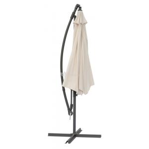 Zweefparasol Menorca 300 cm ecru Zweefparasol Menorca 300 cm ecru