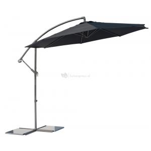 Zweefparasol Menorca 300 cm zwart Zweefparasol Menorca 300 cm zwart